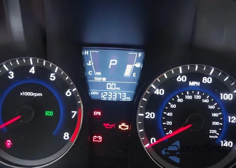 2013 Hyundai Accent Gls z USA, uszkodzony, nr VIN KMHCT4AE9DU347746